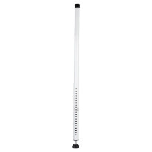 Sliding Door Security Bar, Adjustable Patio Door Security Bar, of Door Duty Interior White, Safety Door-Blocking Support