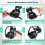 MTB Pedal Fit SPD System Dual Function Bicycle Self-Locking Platform Pedal Dynamic Bike Top Clip Pedals 3