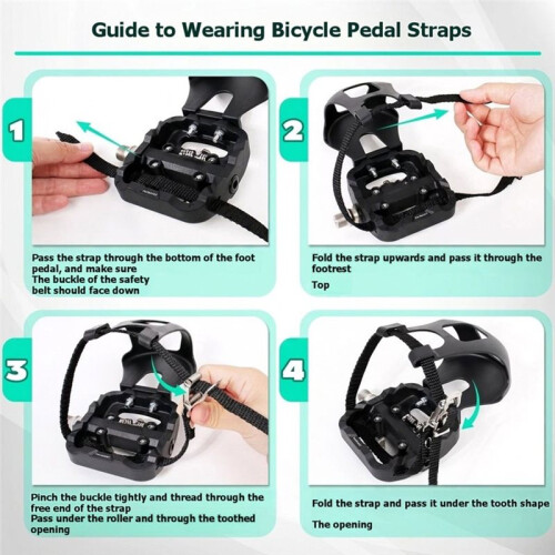 MTB Pedal Fit SPD System Dual Function Bicycle Self-Locking Platform Pedal Dynamic Bike Top Clip Pedals 2