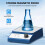 3L Lab Magnetic Stirrer Carbon Brush Motor Low Noise Adjustable Speed Desktop Liquid Mixer EU Plug 3