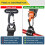 Lefty/Righty Weed Eater Strap, Padded 5-Point Trimmer Shoulder Harness for Tired Shoulders, Weed Eater Strap Harness 8