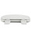 PP Plastic Toilet  Hinges Replacement Set,Practical  Hinges Hardware Replacement Kit for Bathroom Toilet Lid 2
