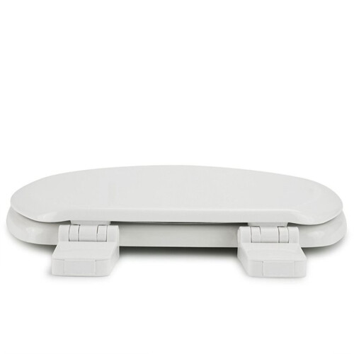PP Plastic Toilet  Hinges Replacement Set,Practical  Hinges Hardware Replacement Kit for Bathroom Toilet Lid 1