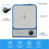 3L Lab Magnetic Stirrer Carbon Brush Motor Low Noise Adjustable Speed Desktop Liquid Mixer EU Plug 4