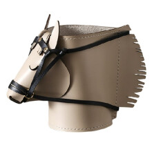 Luxury Horse- Storage Box - Decorative Desk Accessory for the Living Room or Study Make Organizer Organizer Box C