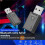 USB  6.0 Adapter Music Audio Receiver Transmitter USB+AUX for  Speaker Keyboard Mouse Headphone 3