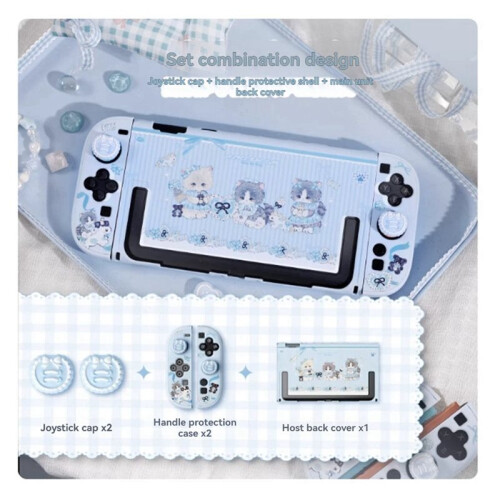 Per  2 Alice Cute Series Custodia Protettiva Resistente Ai Graffi e Agli Urti per Accessori per  per  2 1