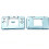 Replace Housing for NDS Case Cover with Buttons Sticker for NDS Gaming Accessories C 4