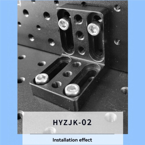 Optical Breadboard 90 Degrees L-Shaped Support Frame for Lab Optical Platform Mounting and Equipment, HYZJK-02