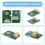 4pcs/Set Front LED Module Chip Board Daytime Running Lights Source Board for - A-Class W177 CLA C118 19-22 7