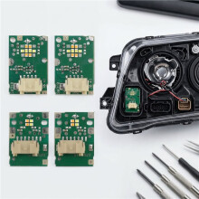 4pcs/Set Front LED Module Chip Board Daytime Running Lights Source Board for - A-Class W177 CLA C118 19-22