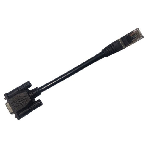 Convertidor de Extensor de Red DB9 Hembra A RJ45 Macho DB9P A Cable Adaptador RJ45