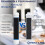 2PCS T33 Inline Activated Carbon Filter, 1/4" Quick Connect Cartridges for Fridge Ice Maker & Under Sink RO System 6