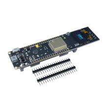 ESP32 WiFi -Utvecklingskort med 18650-Batterihållare och 0,96-Tums OLED-Skärm för IoT DIY-Projekt