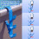 4 Pack Pool Pole Hanger , Pool Hook Bracket Adjustable Poolside Organizer for Above Ground Pool Accessories 3