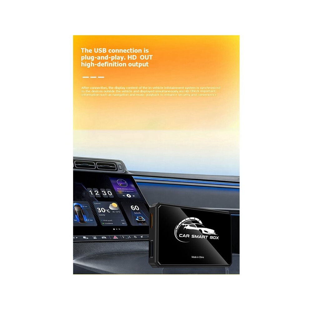 CarPlay AI Box Box für Android 13 - Kabelloser CarPlay-Adapter für ...