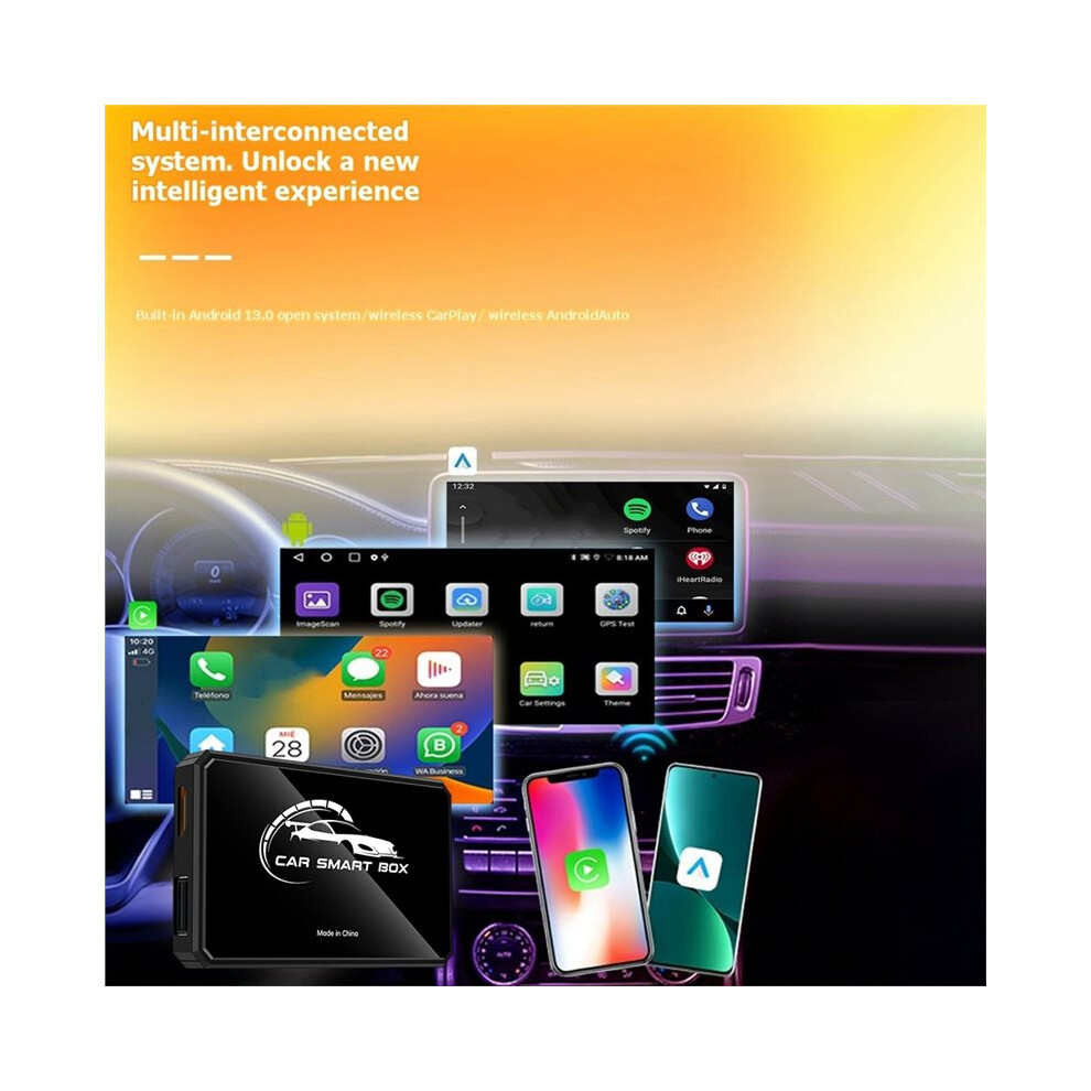 CarPlay AI Box Box für Android 13 - Kabelloser CarPlay-Adapter für ...
