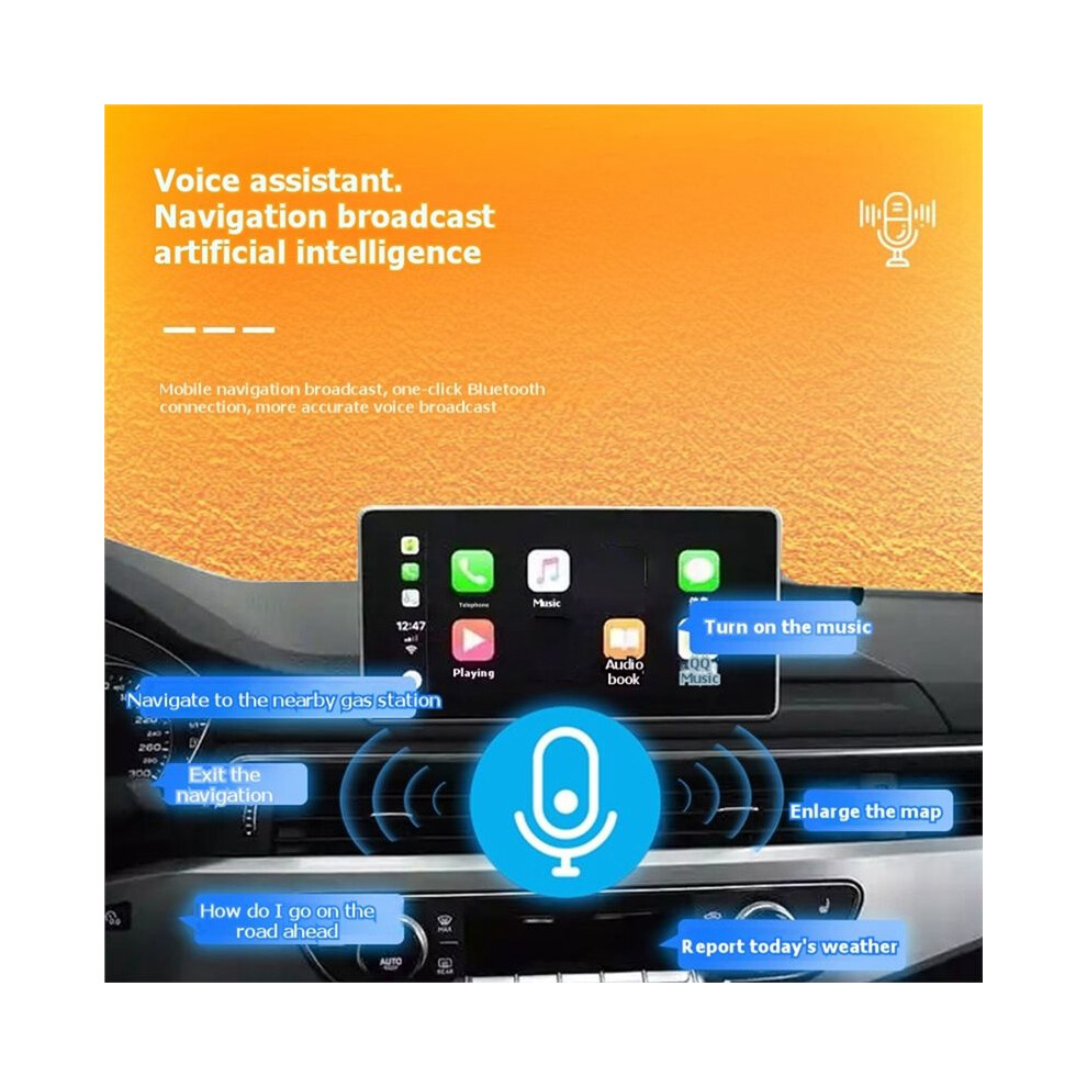 CarPlay AI Box Box für Android 13 - Kabelloser CarPlay-Adapter für ...