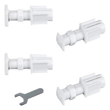 No Drill Blind Brackets Clip in Blinds for Window Roller Blinds Clip Punch-Free Fittings for Window Installation