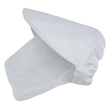 GuardS Dog Protection Hood for Dogs, Breathable Mesh Dog Bug Hood, Outdoor Dogs Face Guard for Trips (White, L)