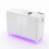 Aura White Gloss 2 Door Sideboard with LED & Bluetooth Speakers 110cm 1
