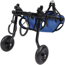 Adjustable Small Dog Wheelchair for Back Legs Disabled Pets Leg Brace Mobility Aid for Pets Hind Limb Rehabilitation M