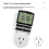 Electronic Digital Timer  Socket Kitchen Timer Outlet Programmable Shutter Power-Off Timing Socket Control AU Plug 2