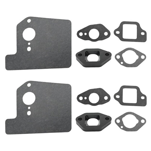 2 Sets Carburetor Insulator Gasket Kit for  GCV160 Engines Replacement