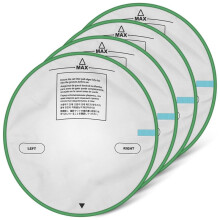 Conjunto de 4 Tapetes Higiênicos para Caixa de Areia para Gatos para Petkit Puramax 2 e Purobot Max Pro - Tapete Antivazamento Resistente Ao Desgaste
