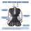 Backpack Back Cushion Breathable and Pressure-Reducing EVA Backpack Pad Backpack Accessories 4