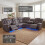 Rico Dark Grey Electric Recliner Corner Sofa with LED & Bluetooth 8