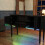 Aura High Gloss Black Sideboard with LED Light, USB & Bluetooth 120cm 9