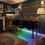 Aura High Gloss Black Sideboard with LED Light, USB & Bluetooth 120cm 11
