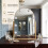 Gold LED Vanity Mirror with Touch Sensor, Dimmable Lights & Stand 8