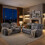 Rico Grey Fabric Electric Recliner 3+2 Sofa with LED & Bluetooth 5