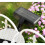 2PCS Solar Motion Sensor Light, 2-in-1 Magnetic & Adhesive Mount, 3 Modes, IP65 Waterproof, Adjustable Angle 7