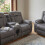 Rico Grey Fabric Electric Recliner 3+2 Sofa with LED & Bluetooth 7