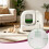 Cat Litter Box Pad Replacement for PETKIT Puremax 2 and Purobot Max Pro Leakproof Oxford Mat Liner Full Base Coverage 4