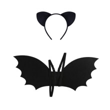 Halloween Vingar och Huvudband för Kvinnor Ängel Kostym Vuxen för Halloween Cosplay Fest