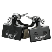 BUCKLOS 2 Pairs Resin Hydraulic Disc Brake Pads, Wear-Resistant Bike Brake Pads for G01S F01A MTB Road Mountain Bicycle