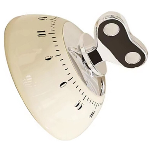 Magnetic Kitchen Timer, 60-Minute Countdown Timer, Mechanical Timer for Baking, Studying, and Fitness 1