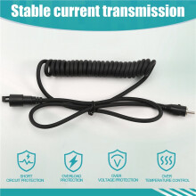 RCA-Männlich-zu-Weiblich-Kabel, RCA-Weiblich-zu-Ringklemmen, Kältebeständiges Kabel für Heizfolie, Anti-Beschlag-Visier