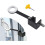 Exterior Casement Window Locks,No-Drill Window Restrictor with Key, Adjustable Safe Security Limiter Prevents Falls 1