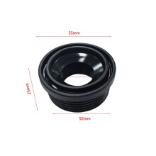 Soft Rubber Plug for Dust Shroud Hose for PDC18 PD20 CT/CTL/CTM for Drill Dust Collection Shroud