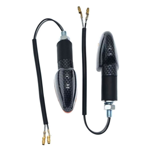 Universal Motorcycle Flash Lights Dynamic Turn Signal Lights 12V 0.48W 8LED Indicator Lights 2