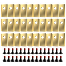 30Pcs Replacement Blades with Screws for Scheppach Practixx  Robotic Lawnmower Blades Replacement Cutting Blades A