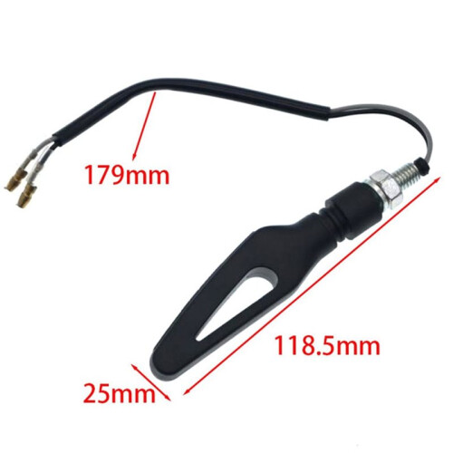 Universal Motorcycle Turn Signal Lights 12V 0.5W 14SMD LED Indicator Lights Dynamic Lights