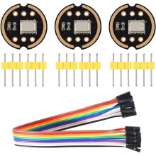 3st INMP441 Omnidirektionell Mikrofonmodul I2S-Gränssnitt MEMS med 10-Polig Dupont-Kabel Hona Till Hona för ESP32