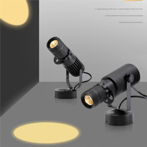 Remote Control RGB Adjustable Focus Track Light for Stage, Gallery, and Church 1