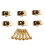 Guitar Roller String Retainers(Set of 6) String Guide, Strings Trees Replacement Part for Electric Guitars 1